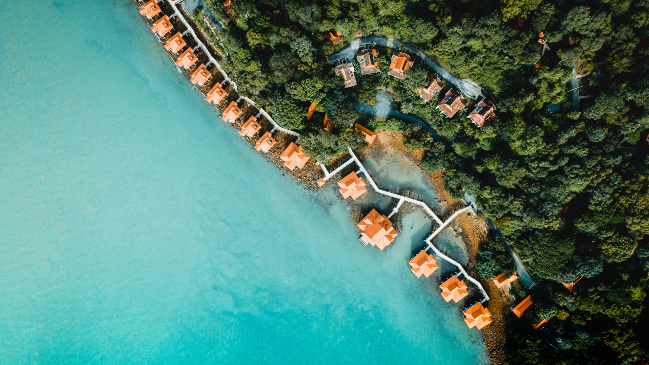 Sea, Water, Landscape, Coastal and Oceanic Landforms, Coast. Wallpaper in 1280x720 Resolution