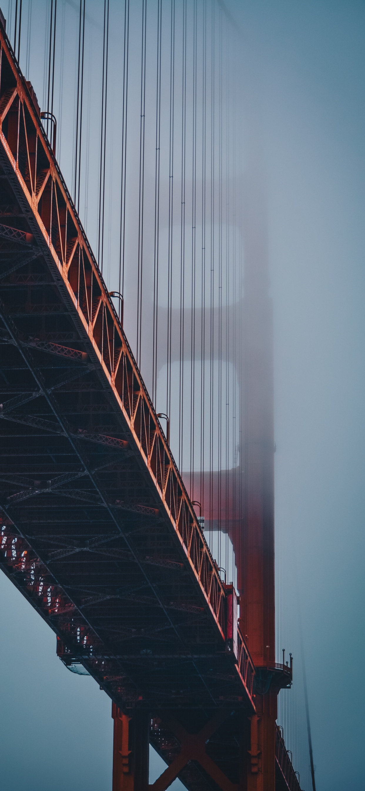 Golden Gate Bridge, Baker Beach, Brücke, Natur, George-Washington-Brücke. Wallpaper in 1242x2688 Resolution