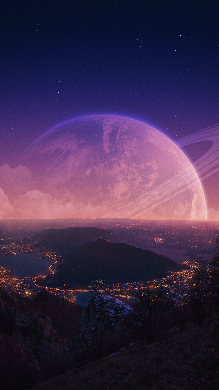 Light, Atmosphere, World, Natural Landscape, Astronomical Object. Wallpaper in 750x1334 Resolution