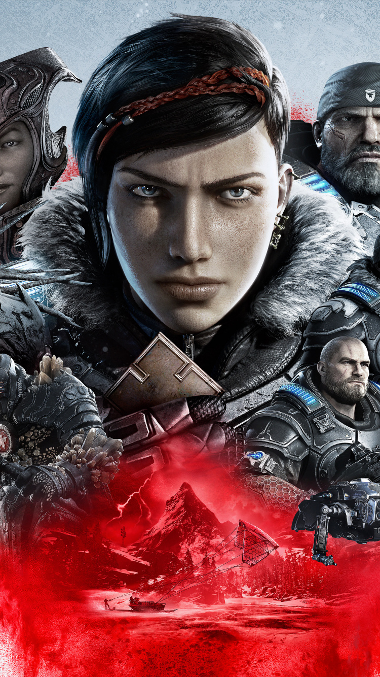 Engrenages 5, Xbox Game Studios, Coalition, Film, Illustration. Wallpaper in 750x1334 Resolution