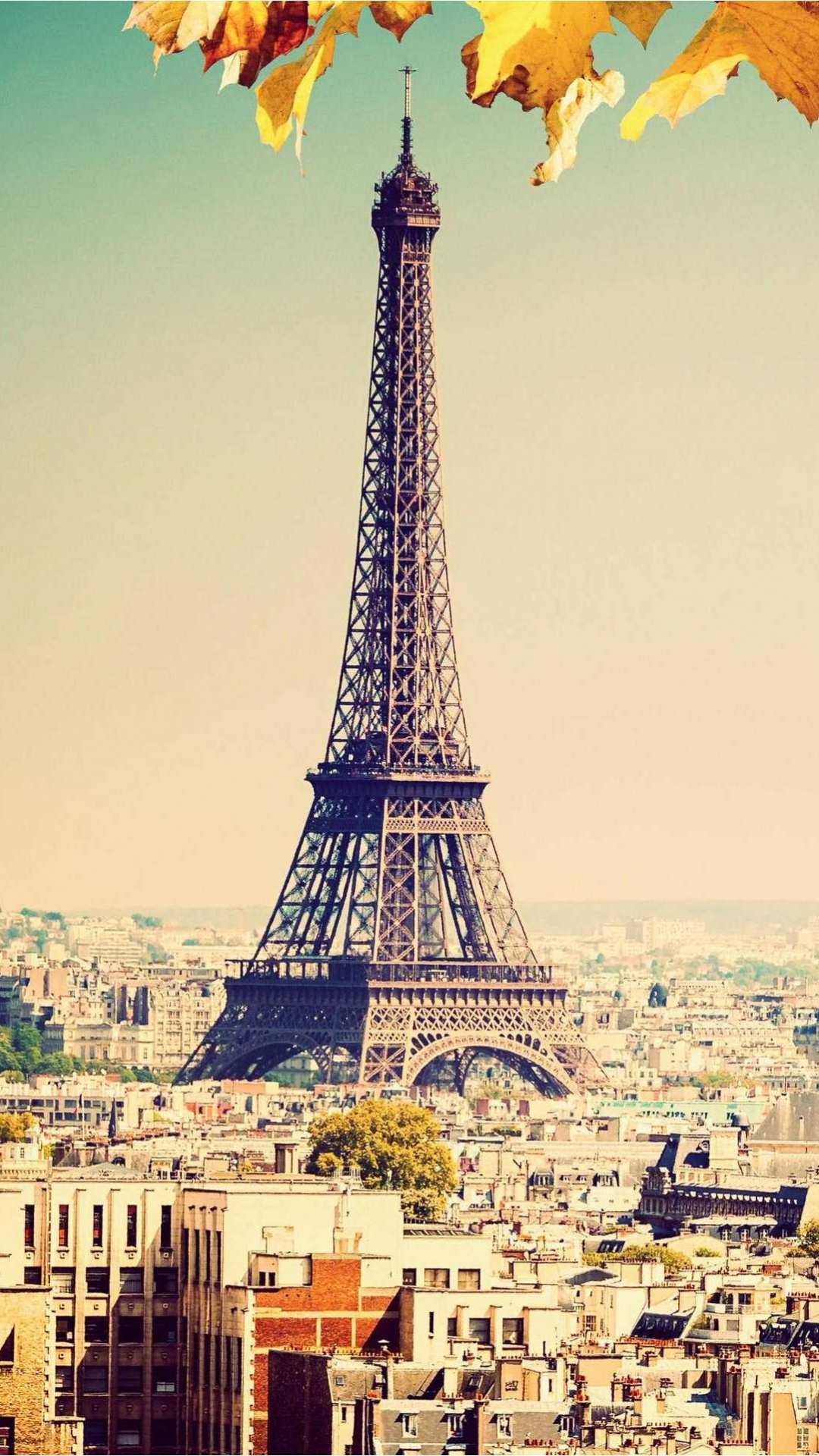 Eiffelturm in Paris Tagsüber. Wallpaper in 1080x1920 Resolution