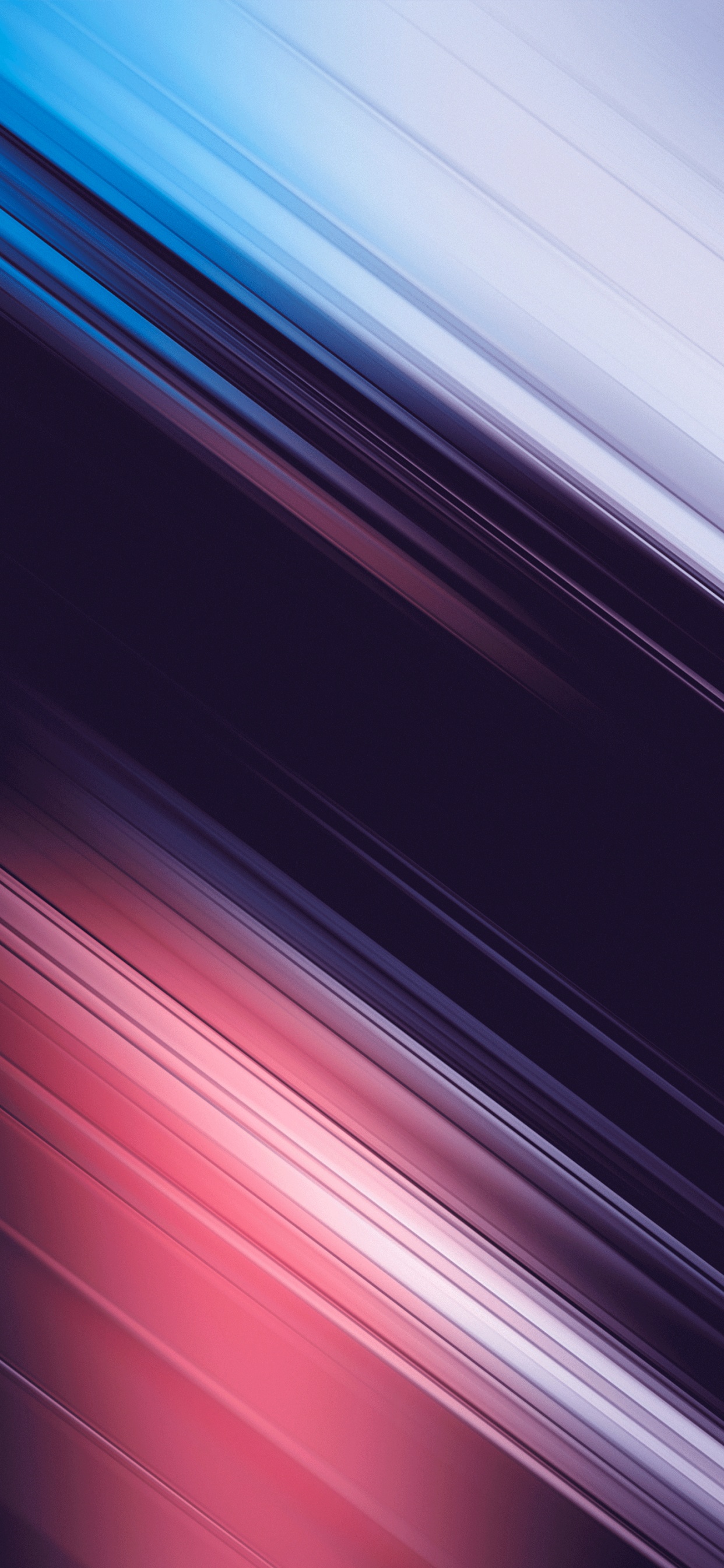 Niagara Launcher Fresh Clean, Google, Android, Purple, Violet. Wallpaper in 1242x2688 Resolution