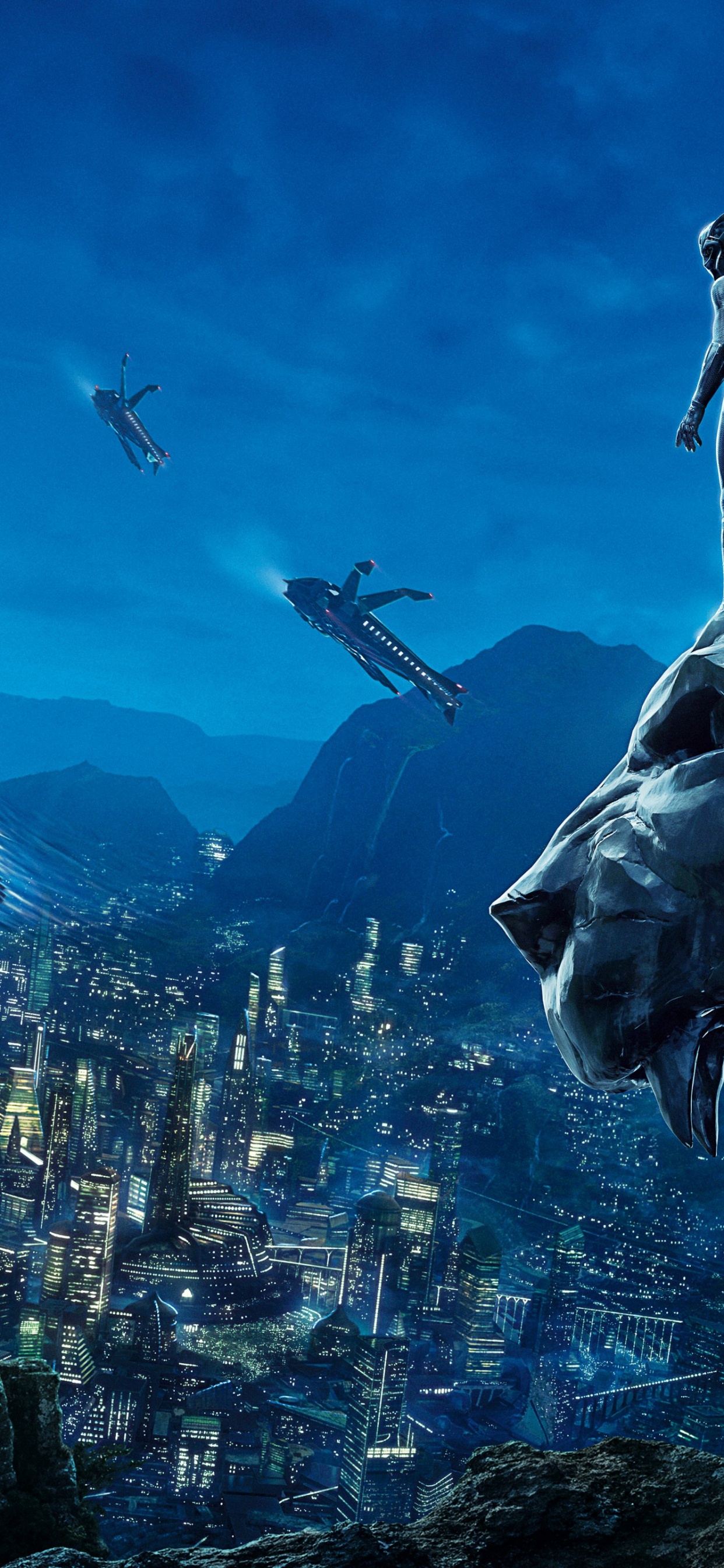 Black Panther, Bucky Barnes, Shuri, Wakanda, Superhelden. Wallpaper in 1242x2688 Resolution