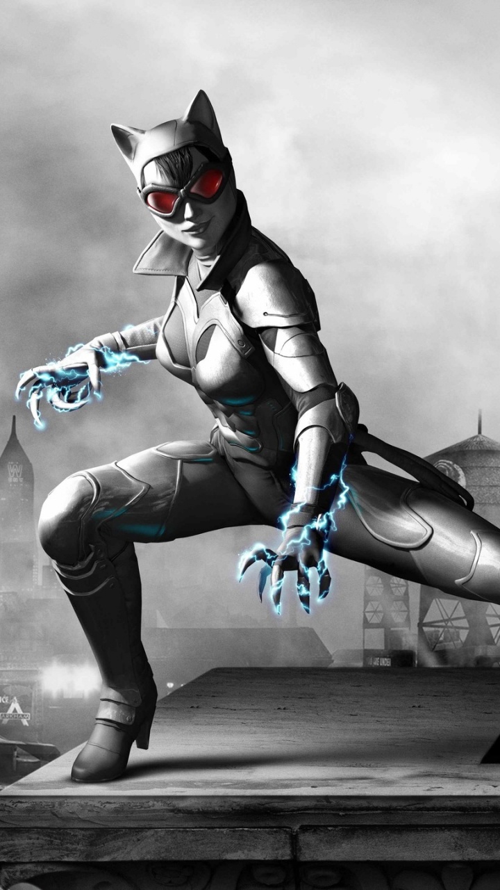 Man in Black and White Suit Holding Black Rifle. Wallpaper in 720x1280 Resolution