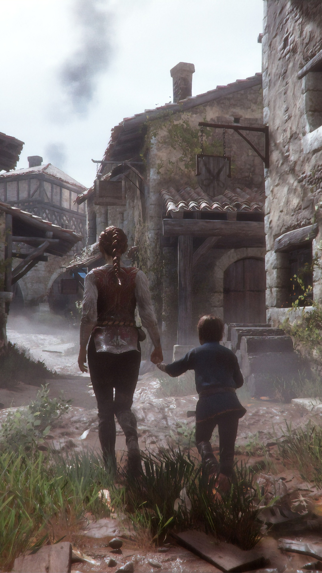 Plague Tale Innocence, A Plague Tale Innocence, Asobo Studio, Adventure Game, Xbox One. Wallpaper in 1080x1920 Resolution