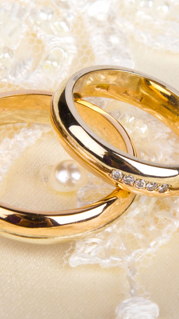 Anniversaire de Mariage, Anneau, Bague de Mariage, Bijoux de Corps, la Cérémonie de Mariage D'approvisionnement. Wallpaper in 720x1280 Resolution