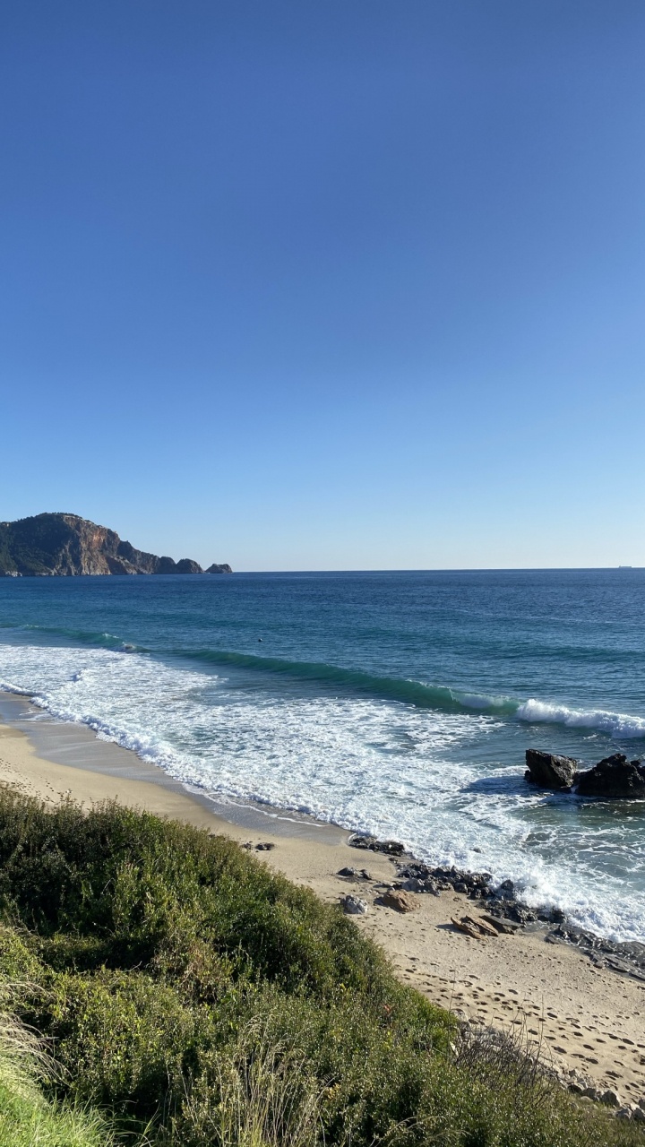 Kleopatra Beach, Water, Cloud, Ecoregion, Natural Landscape. Wallpaper in 720x1280 Resolution