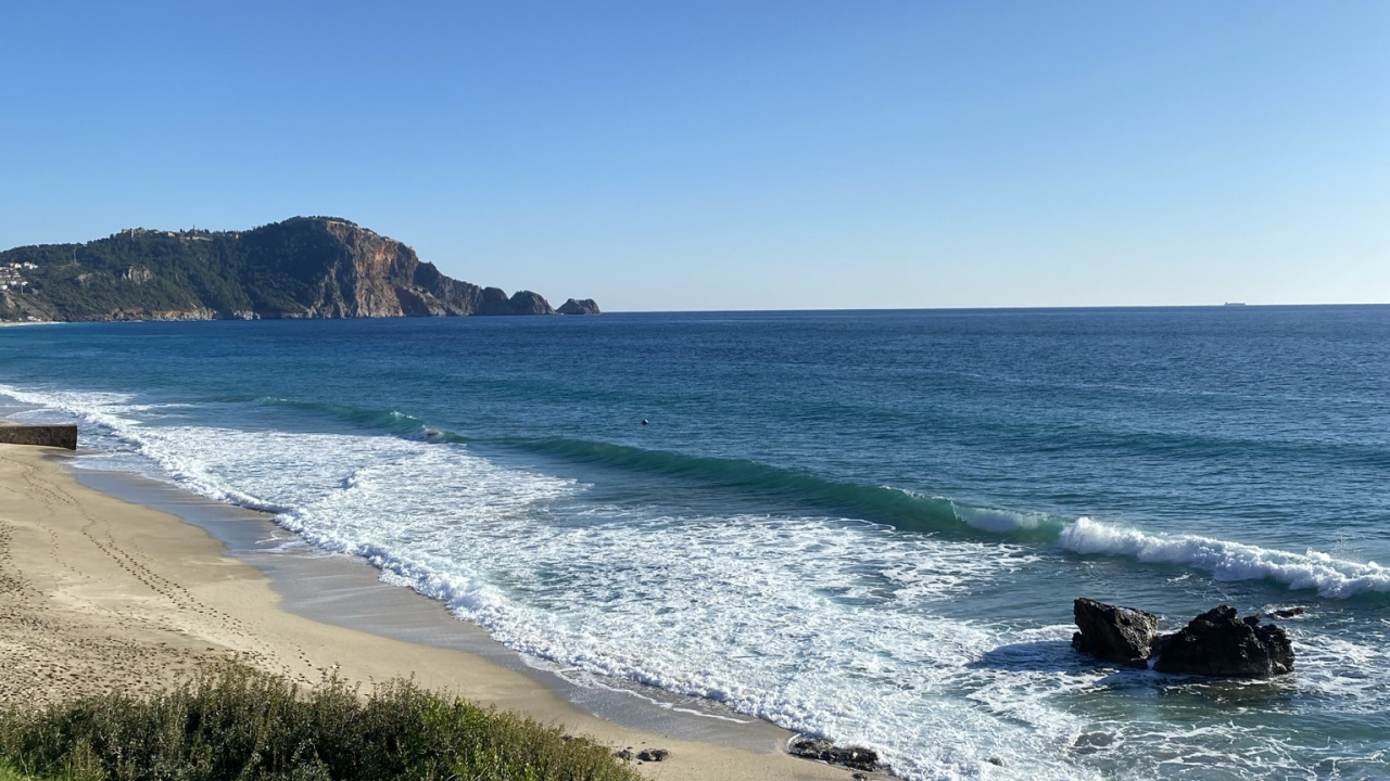Kleopatra Strand, Wasser, Cloud, Ökoregion, Naturlandschaft. Wallpaper in 1280x720 Resolution