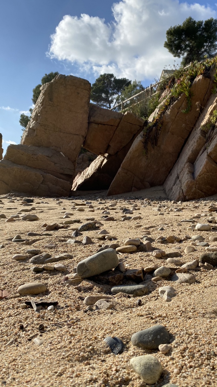 Outcrop, Rock, Bedrock, Formation, Geology. Wallpaper in 720x1280 Resolution