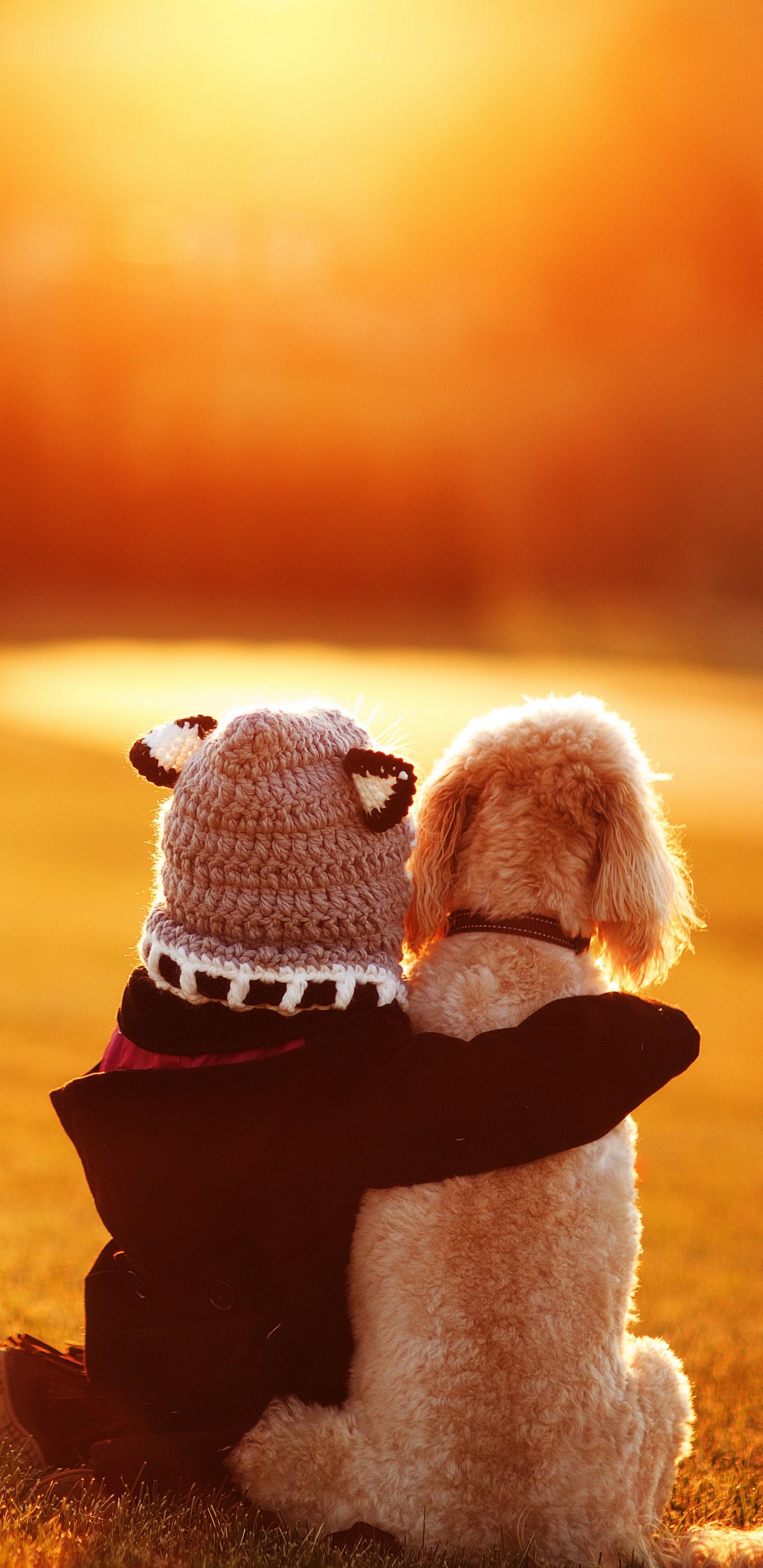 White and Red Snowman Plush Toy on Brown Field During Daytime. Wallpaper in 1440x2960 Resolution
