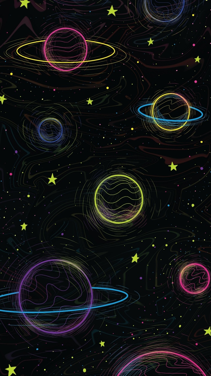 Kunst, Licht, Natur, Astronomisches Objekt, Wissenschaft. Wallpaper in 720x1280 Resolution