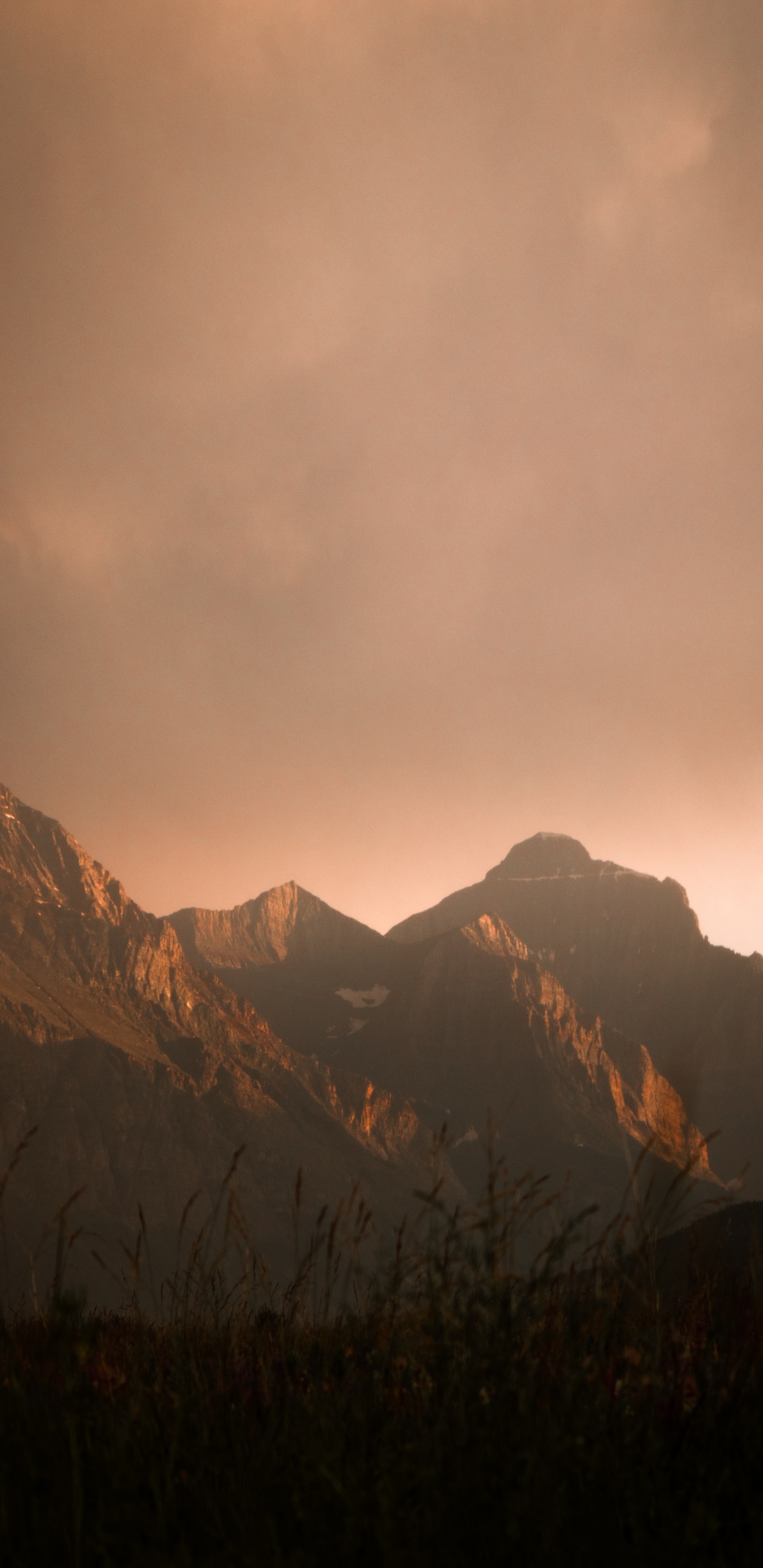 Mountain Range, Mountain, Highland, Mountainous Landforms, Nature. Wallpaper in 1440x2960 Resolution