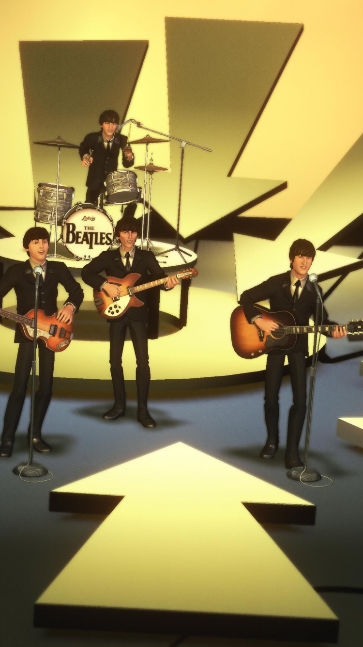 The Beatles Rock Band, Los Beatles, Diseño de Interiores, Arte, Interieur. Wallpaper in 750x1334 Resolution