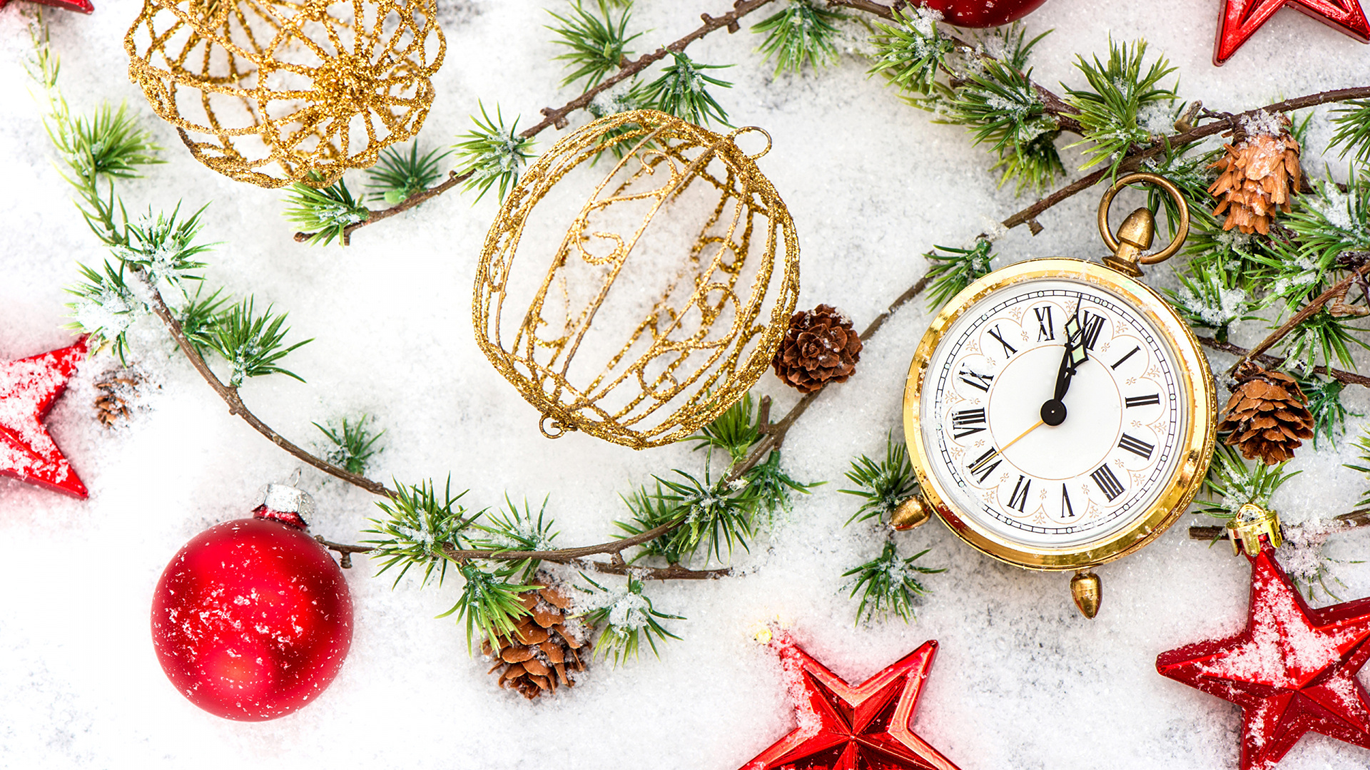 New Year, Christmas Day, Christmas Ornament, Holiday, Christmas Decoration. Wallpaper in 1920x1080 Resolution