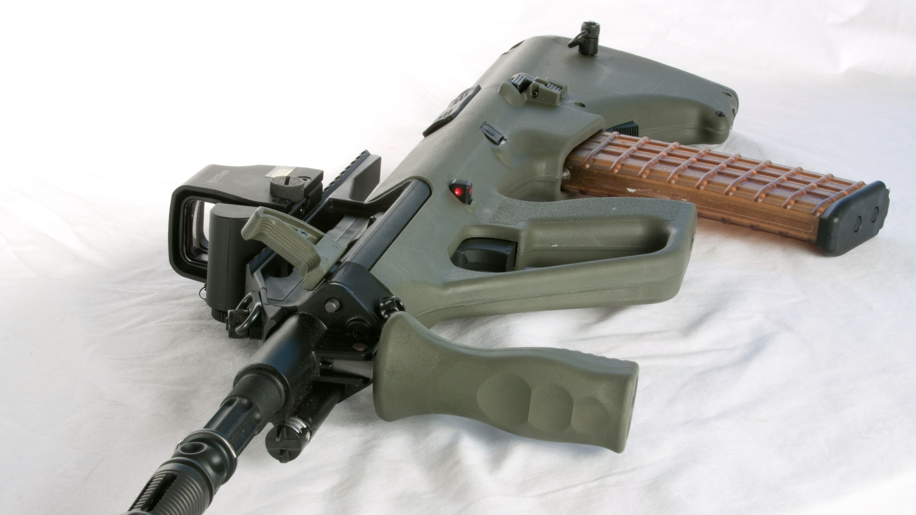 Steyr Août, Pistolet, Arme, Airsoft Gun, Déclencheur. Wallpaper in 3840x2160 Resolution