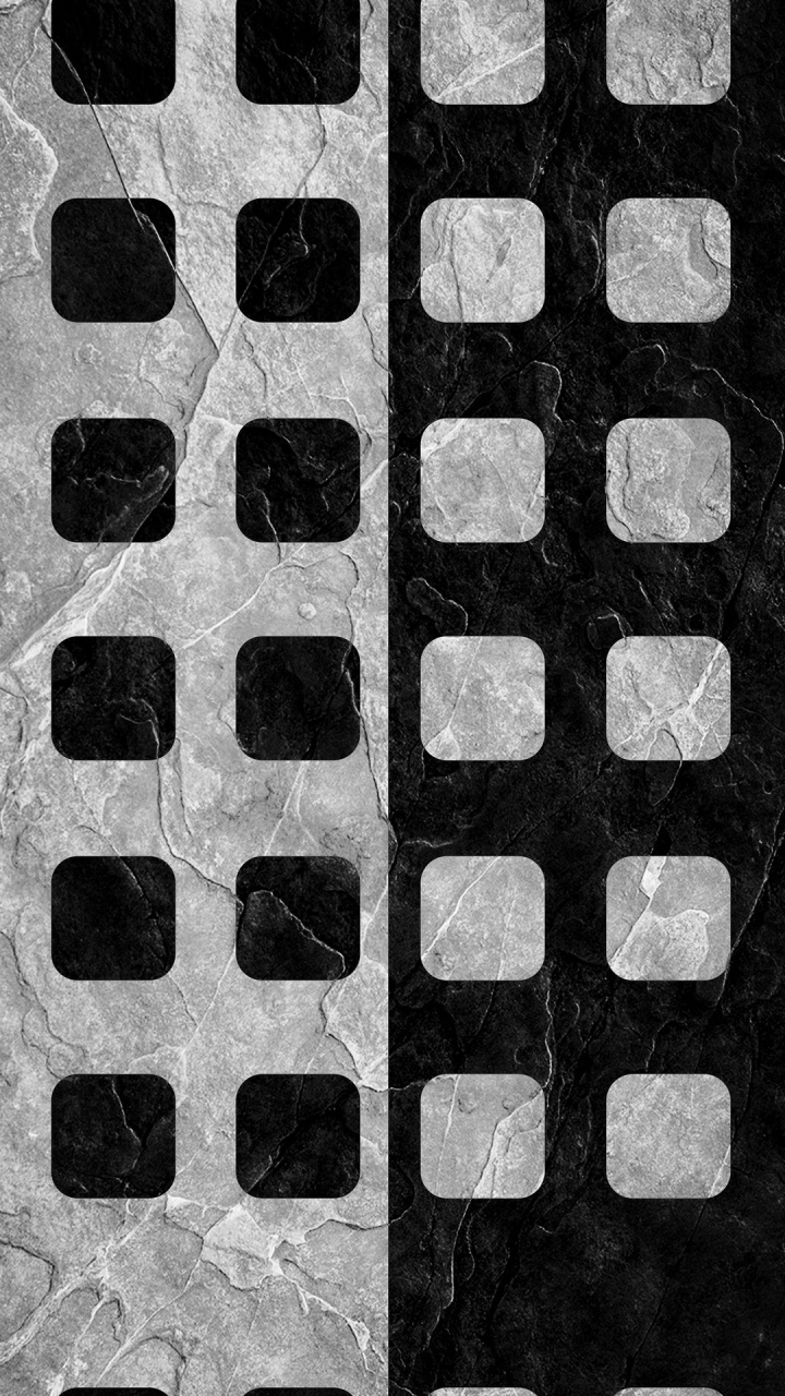 Schwarz Und Weiß, Rechteck, Symmetrie, Werkstoffeigenschaften, Muster. Wallpaper in 720x1280 Resolution