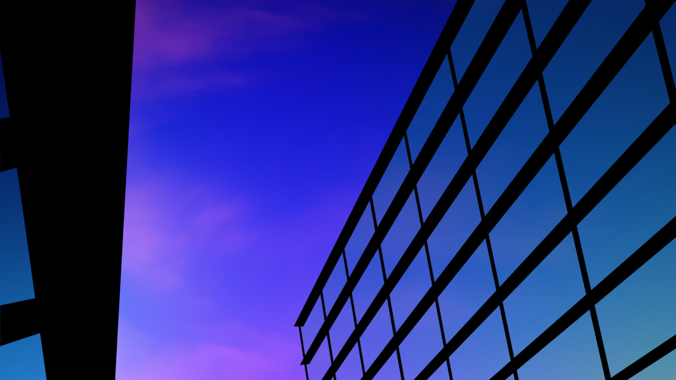 Colorfulness, Purple, Rectangle, Cloud, Dusk. Wallpaper in 1366x768 Resolution