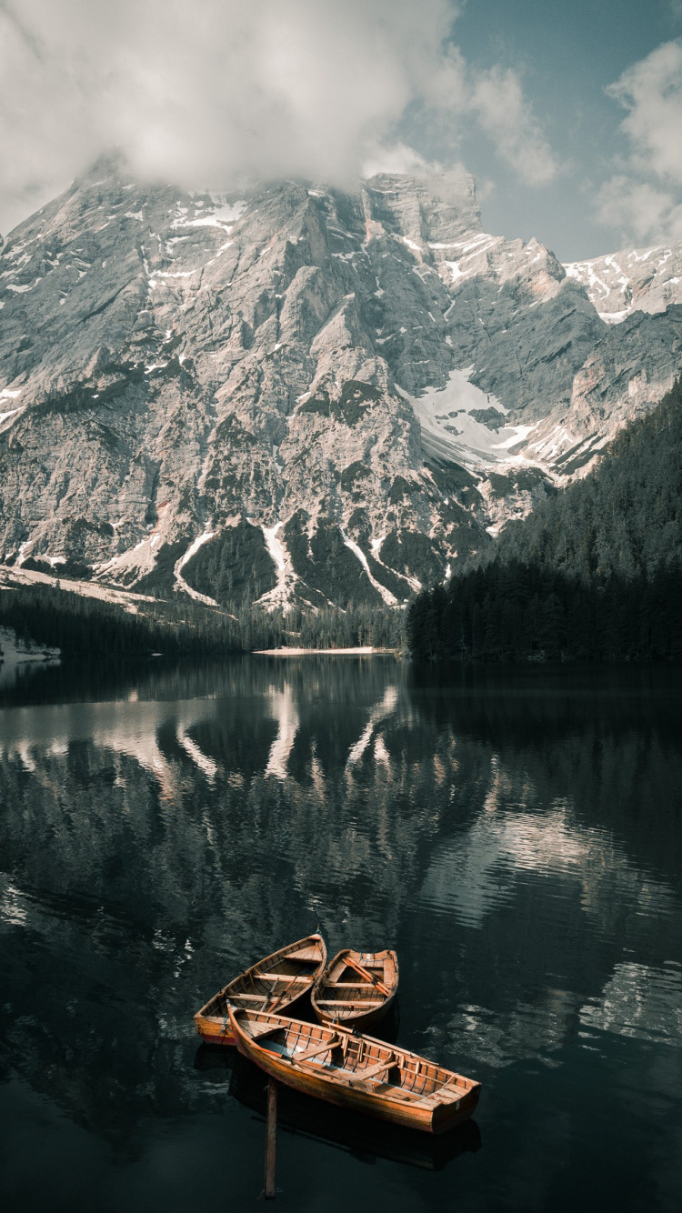 Poster, Cloud, Water, Mountain, Water Resources. Wallpaper in 750x1334 Resolution