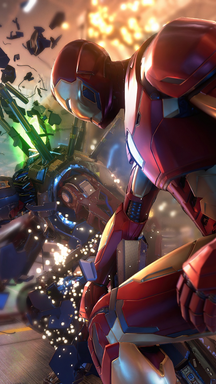 Merveilles Avengers Ps5, Merveilles Vengeurs, Spider-man, Playstation 5, Xbox Série x et Série s. Wallpaper in 720x1280 Resolution