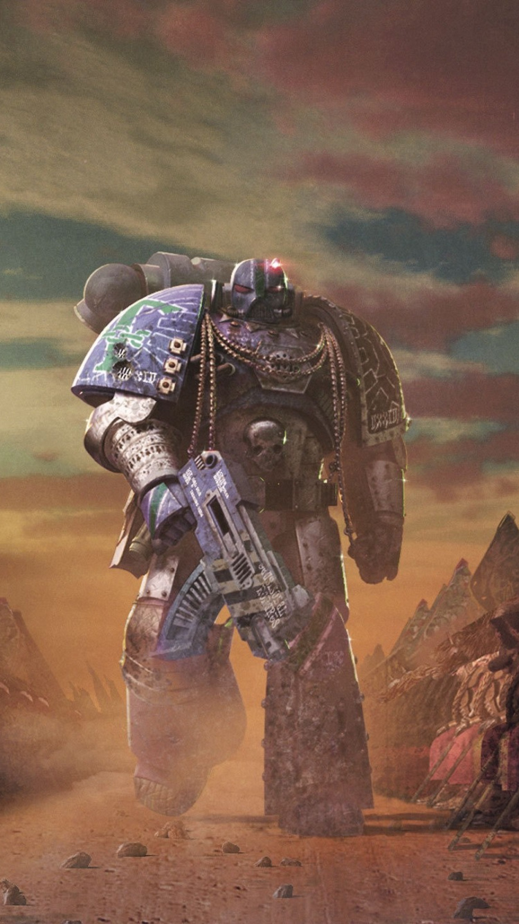 Warhammer 40000 Space Marine, Warhammer 40000 Dawn of War III, Juego de Pc, Extinción, Warhammer Fantasy Battle. Wallpaper in 750x1334 Resolution