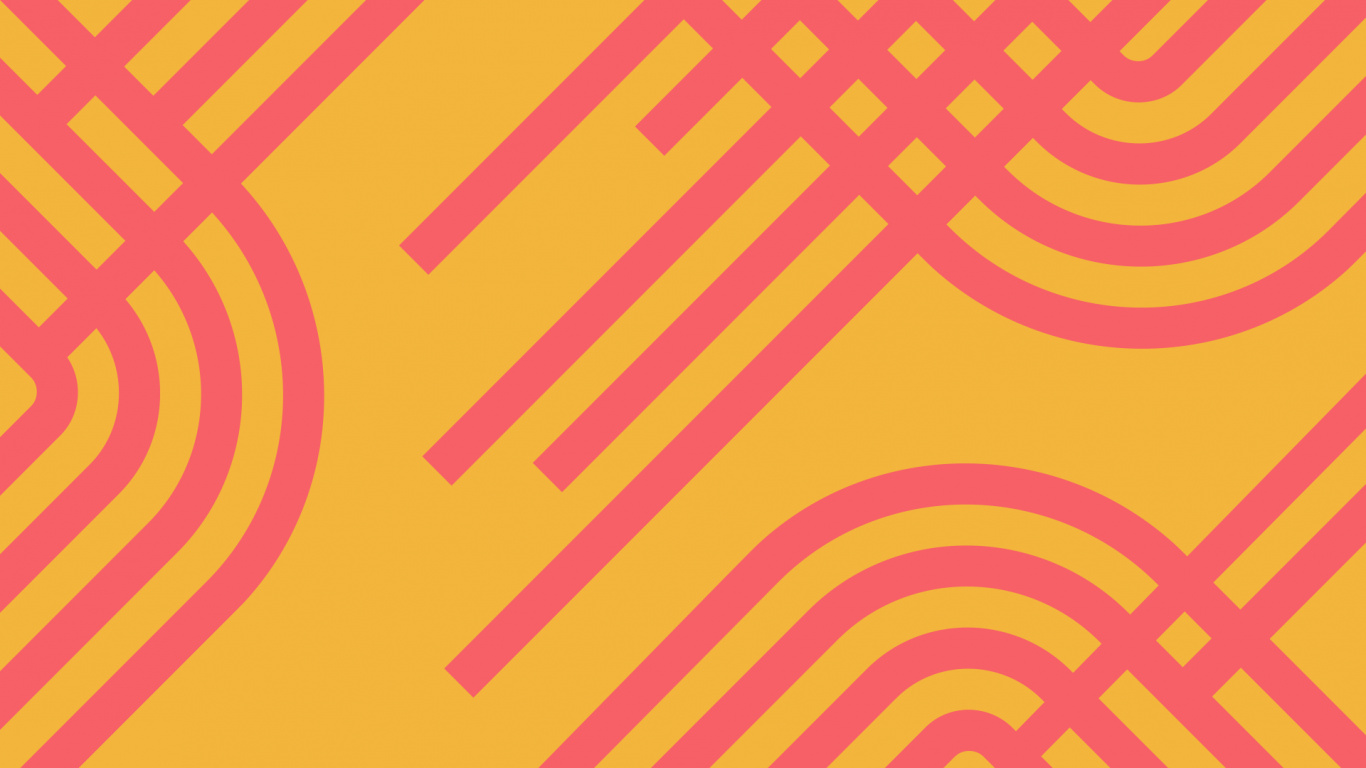 Orange, Grafik-design, Design, Flat Design, Farbigkeit. Wallpaper in 1366x768 Resolution