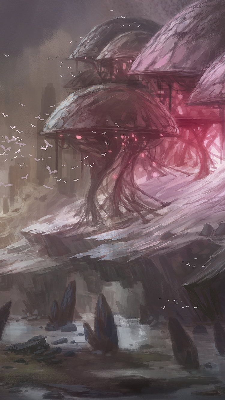 Personnes Marchant Sur la Route Pendant la Journée. Wallpaper in 750x1334 Resolution