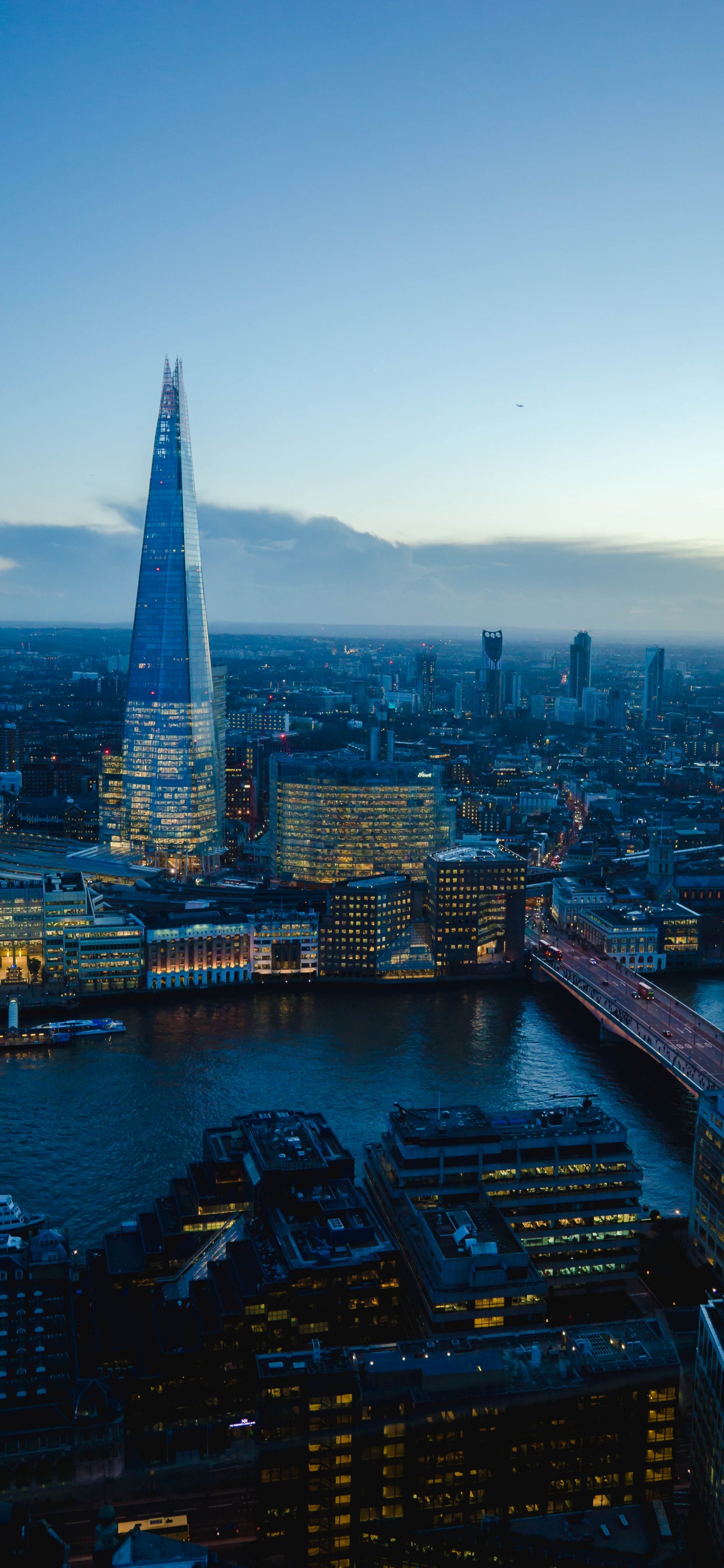 Aerial View of City Buildings During Daytime. Wallpaper in 1242x2688 Resolution
