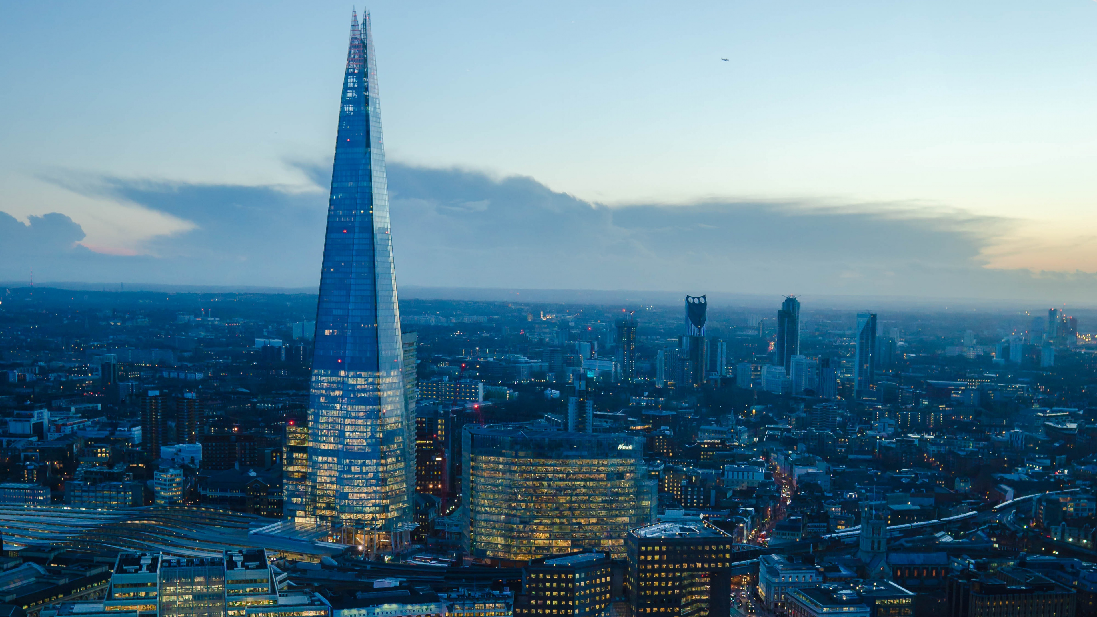 Aerial View of City Buildings During Daytime. Wallpaper in 3840x2160 Resolution