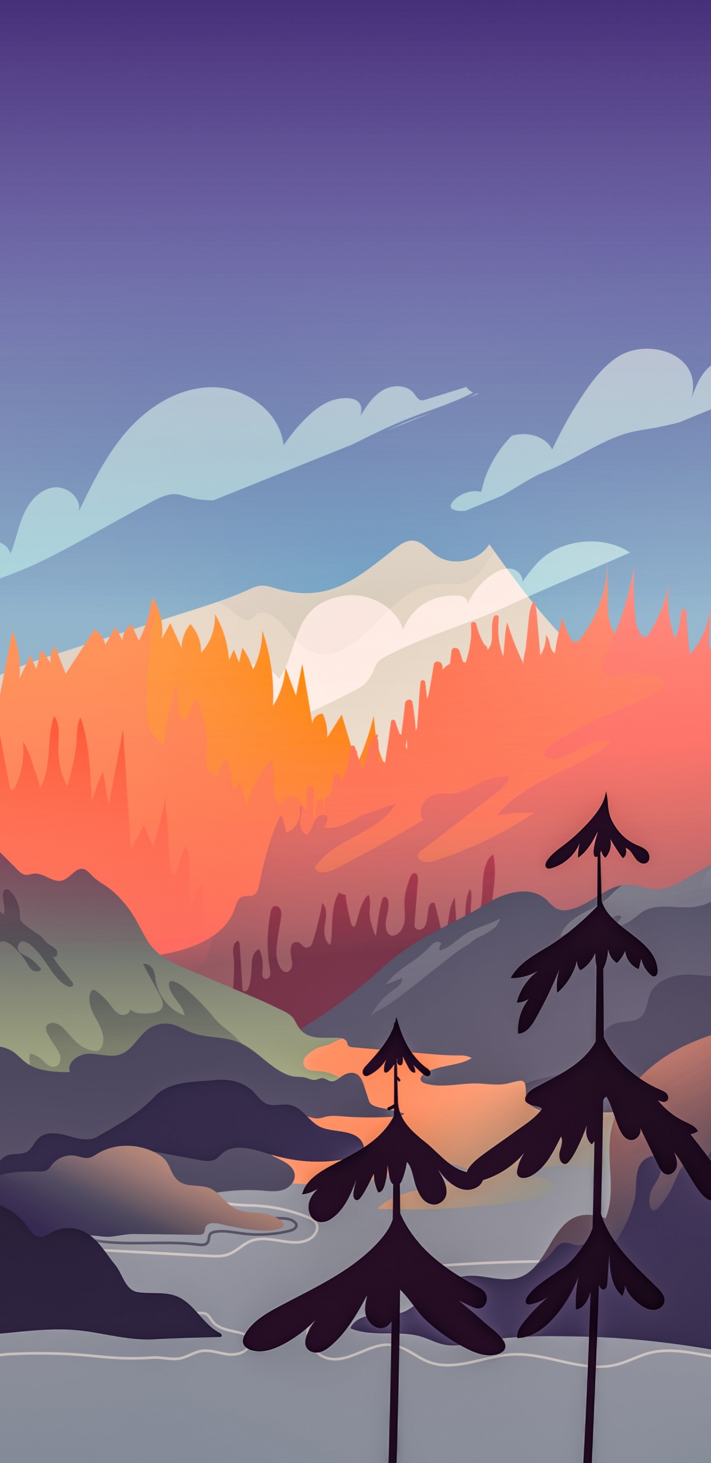 Atmosphäre, Cloud, Tageszeit, Ökoregion, Licht. Wallpaper in 1440x2960 Resolution