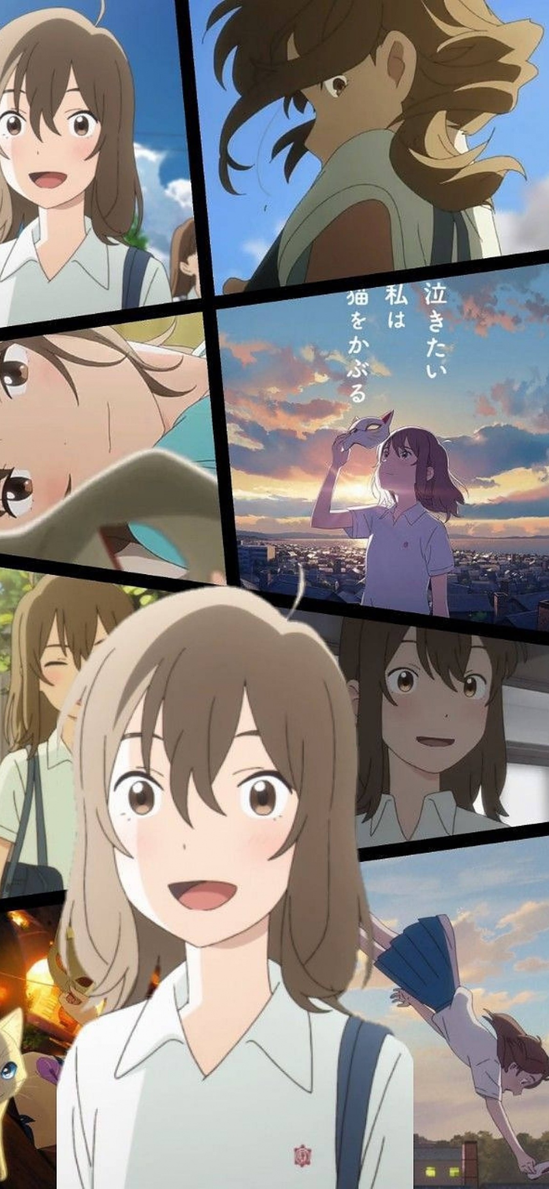 Anime, Miyo Sasaki, Ästhetik, Idee, Kein Spiel, Kein Leben. Wallpaper in 1125x2436 Resolution