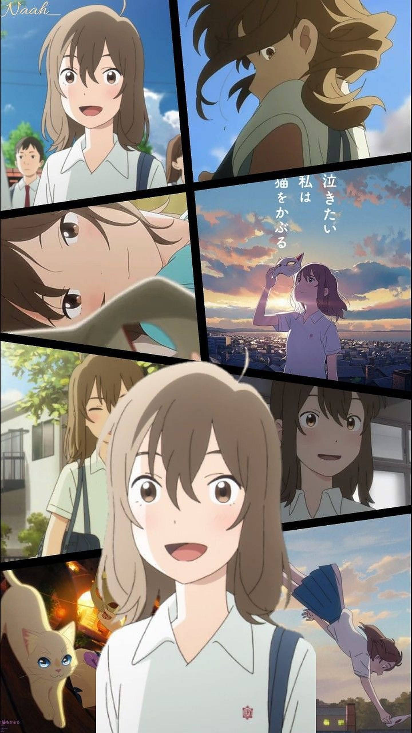 Anime, Miyo Sasaki, Ästhetik, Idee, Kein Spiel, Kein Leben. Wallpaper in 1440x2560 Resolution