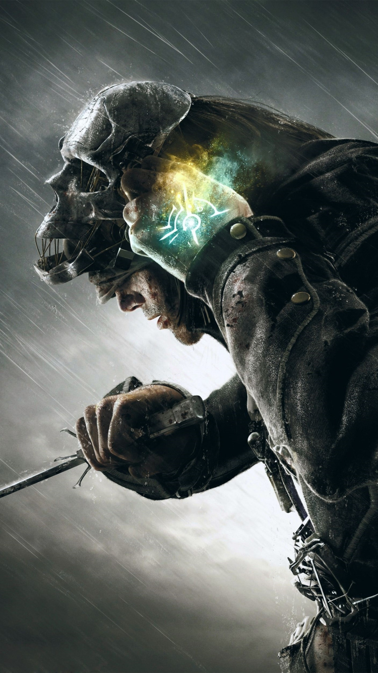 Dishonored 2, Jeu Pc, Composition Numérique, Espace, Playstation 4. Wallpaper in 750x1334 Resolution