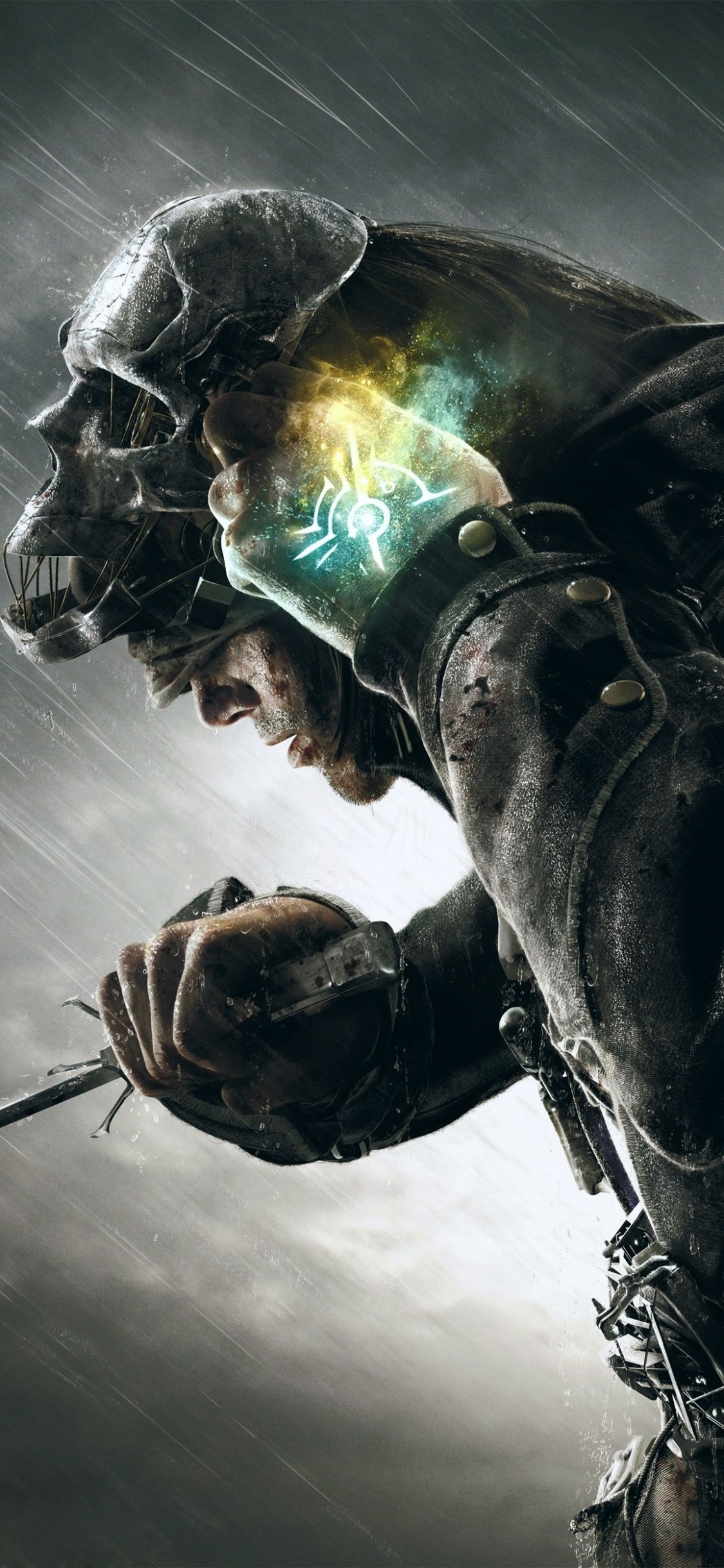 Dishonored 2, pc Game, Digital Compositing, Space, Games. Wallpaper in 1125x2436 Resolution