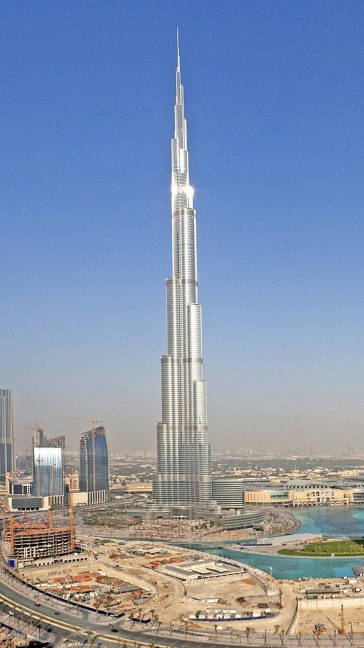 City Skyline Under Blue Sky During Daytime. Wallpaper in 720x1280 Resolution