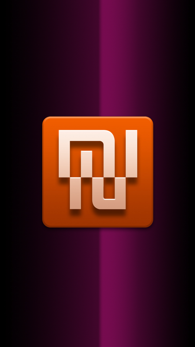 Xiaomi, Xiaomi Mi, Logo, Texte, Orange. Wallpaper in 750x1334 Resolution