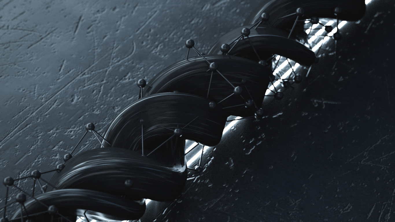 Photo en Noir et Blanc D'une Roue de Vélo. Wallpaper in 1366x768 Resolution