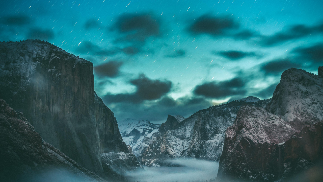 Yosemite National Park, Glacier Point, National Park, Nature, Water. Wallpaper in 1280x720 Resolution