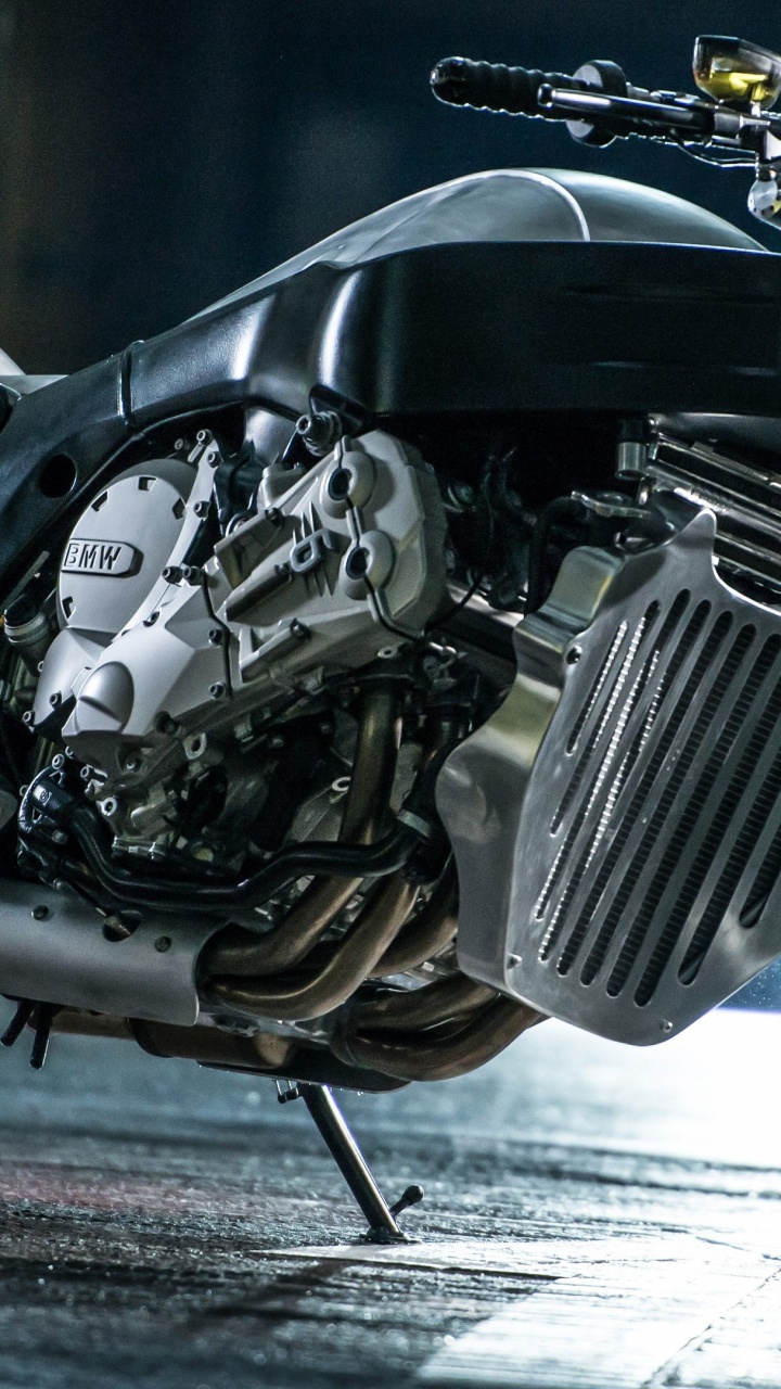 Juggernaut Bmw, Bayerische Motoren Werke AG, Coche, Motocicleta, BMW K1600. Wallpaper in 720x1280 Resolution