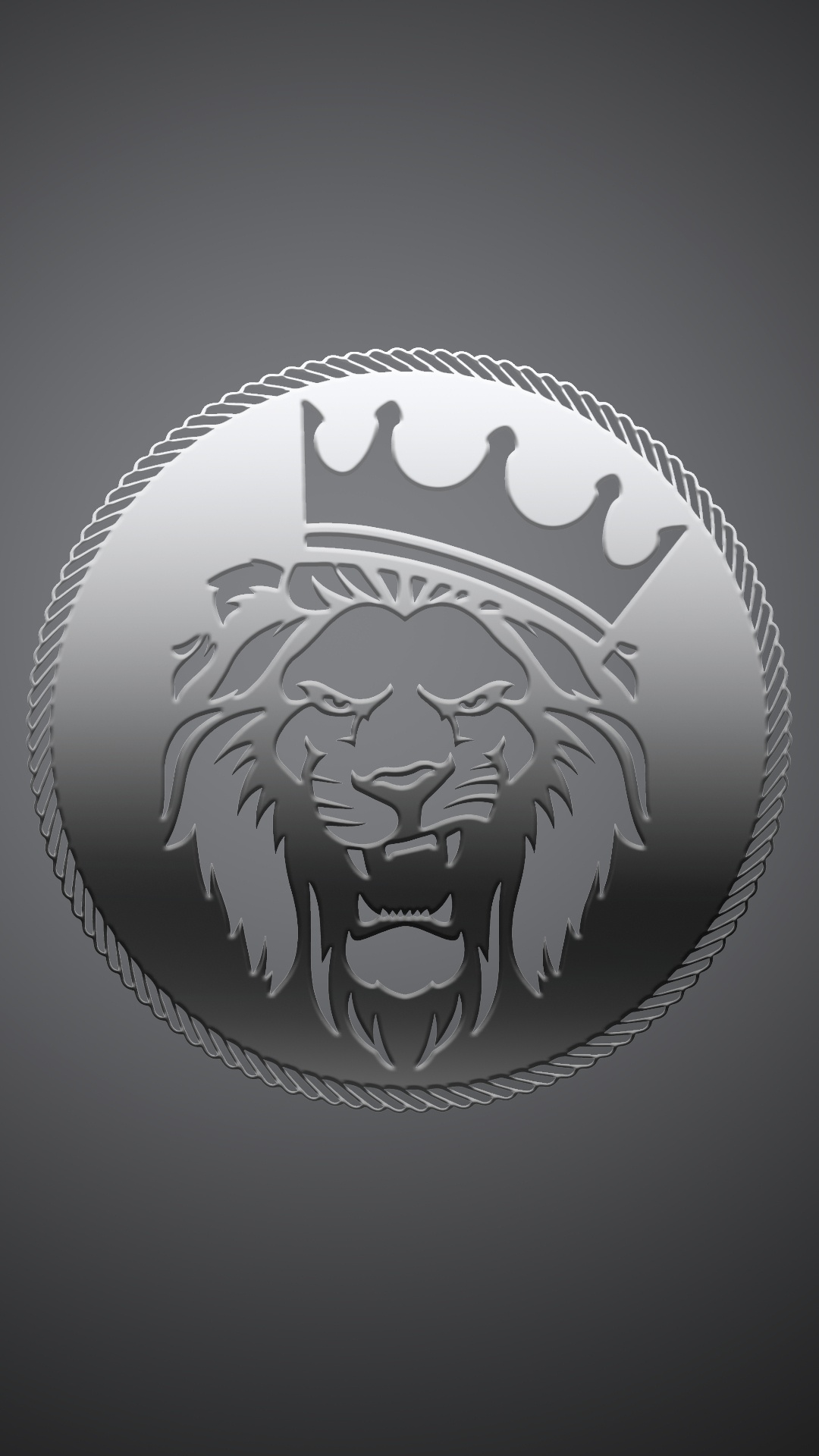 Monochrome, Noir et Blanc, Logo, Graphique, Carnivores. Wallpaper in 1080x1920 Resolution