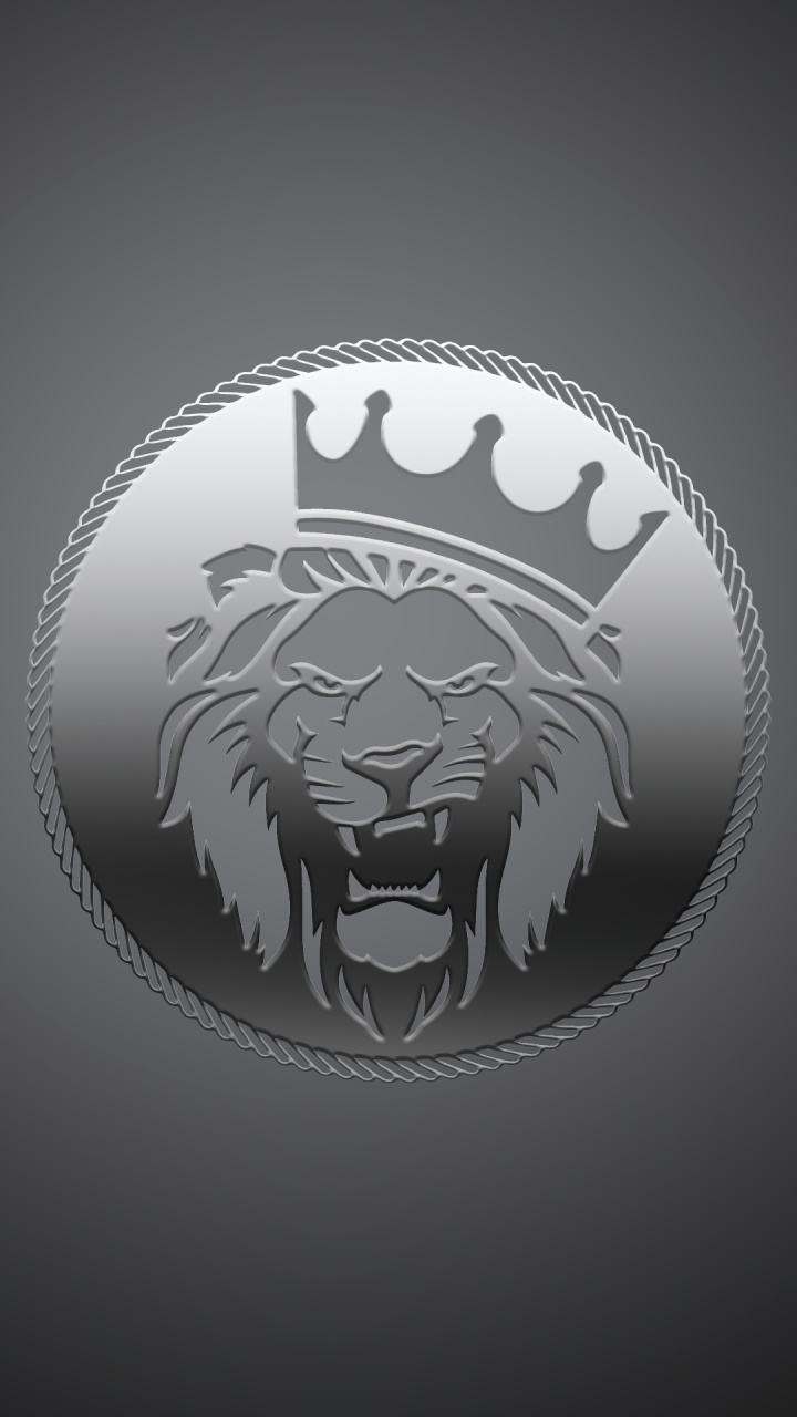 Monochrome, Noir et Blanc, Logo, Graphique, Carnivores. Wallpaper in 720x1280 Resolution