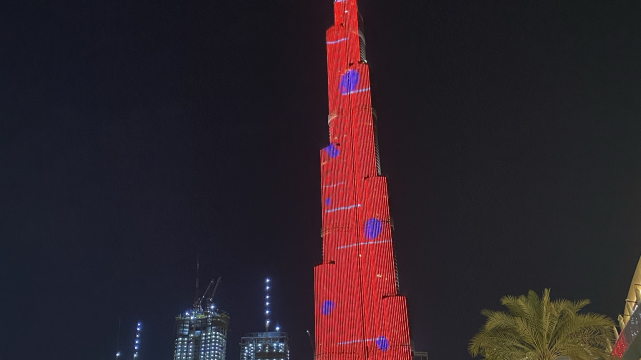 Dubai, Burj Khalifa, Torre, Spire, Urbe. Wallpaper in 1280x720 Resolution