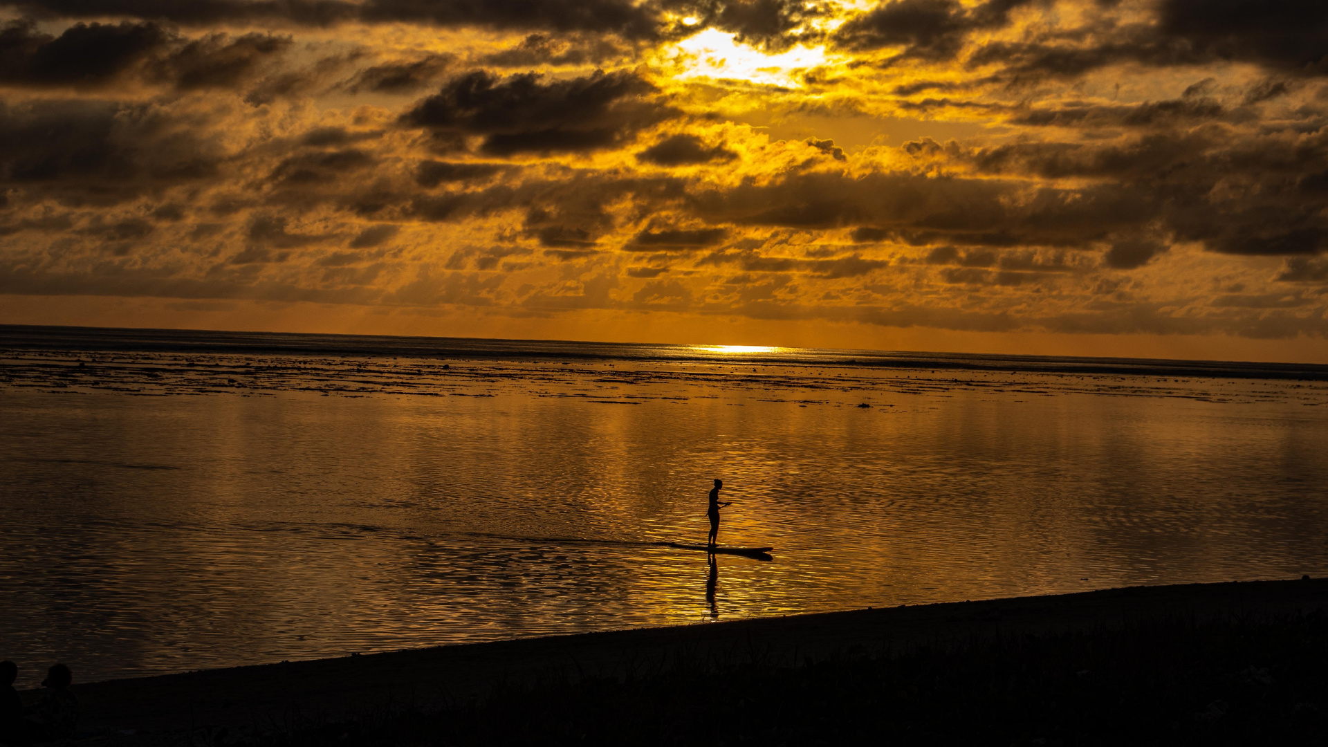 Agua, Los Recursos de Agua, Ambiente, Ecorregión, Afterglow. Wallpaper in 1920x1080 Resolution