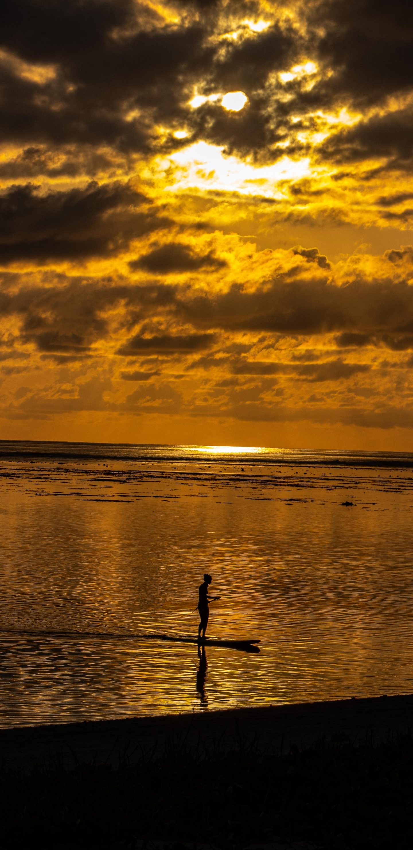 Cloud, Water, Water Resources, Atmosphere, Ecoregion. Wallpaper in 1440x2960 Resolution