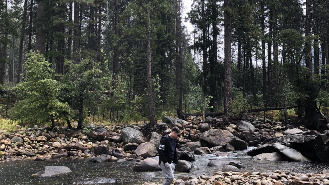 Desierto, Lecho de un Arroyo, Guijarro, Grava, Escombros. Wallpaper in 1366x768 Resolution