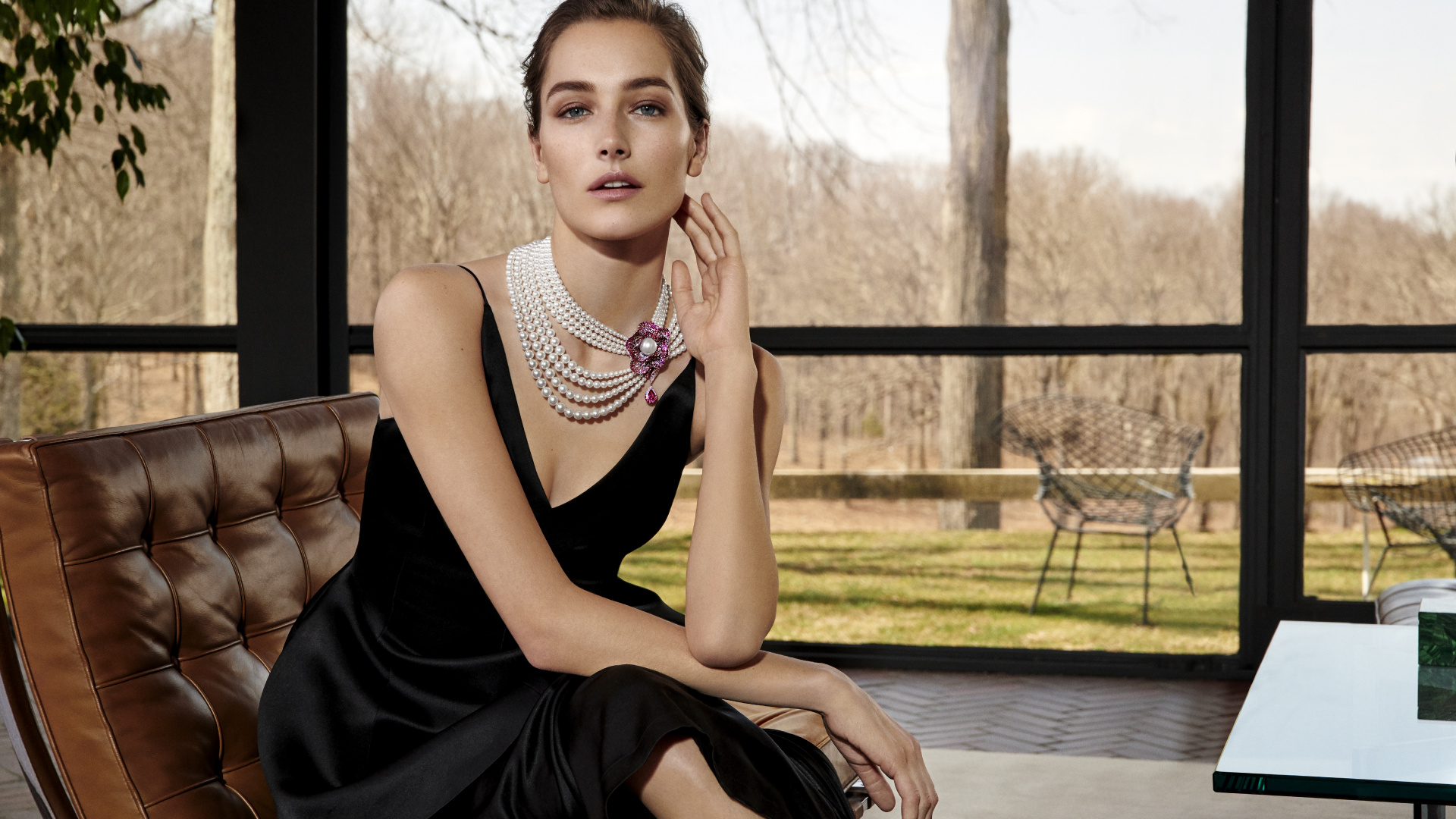 项链, 珠宝, 珍珠, 耳环, 宝石 壁纸 1920x1080 允许