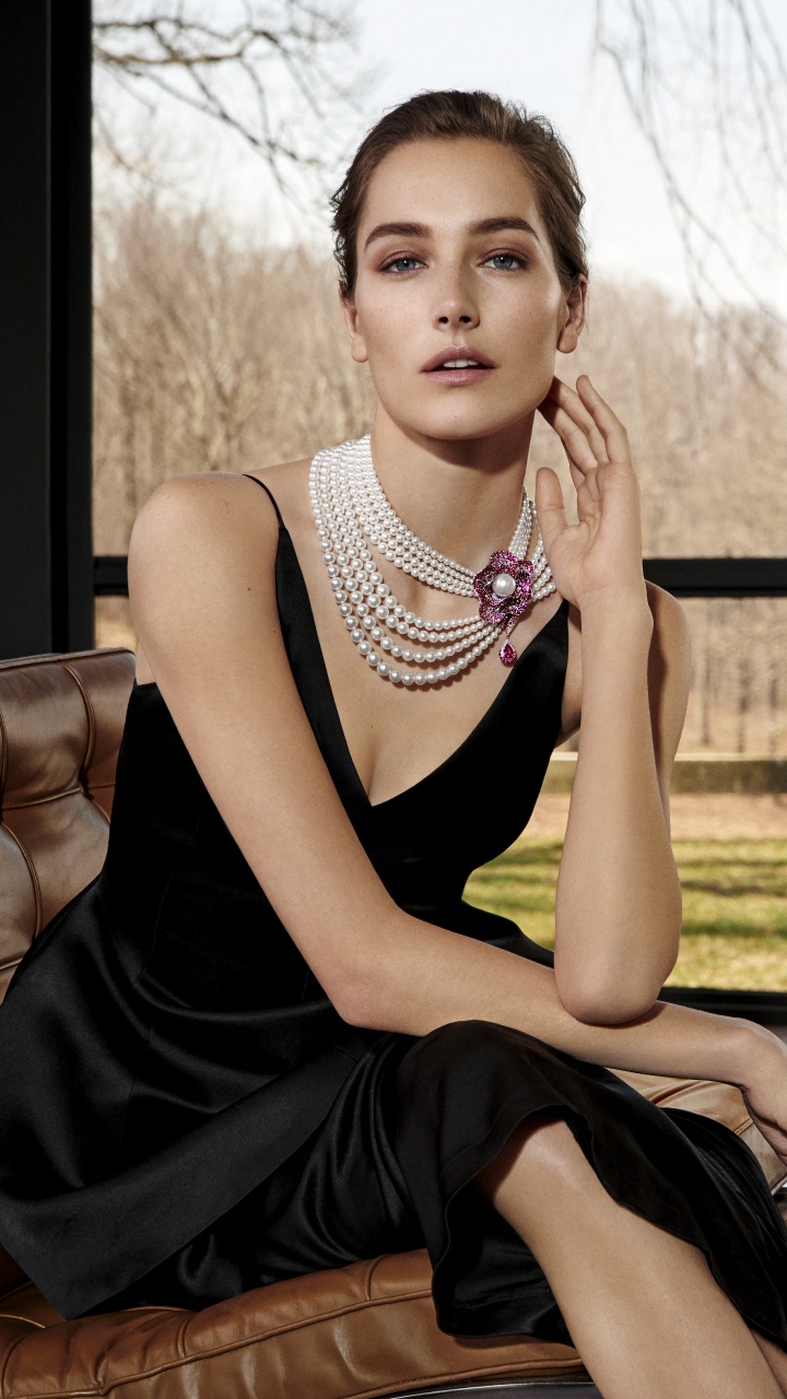 项链, 珠宝, 珍珠, 耳环, 宝石 壁纸 720x1280 允许