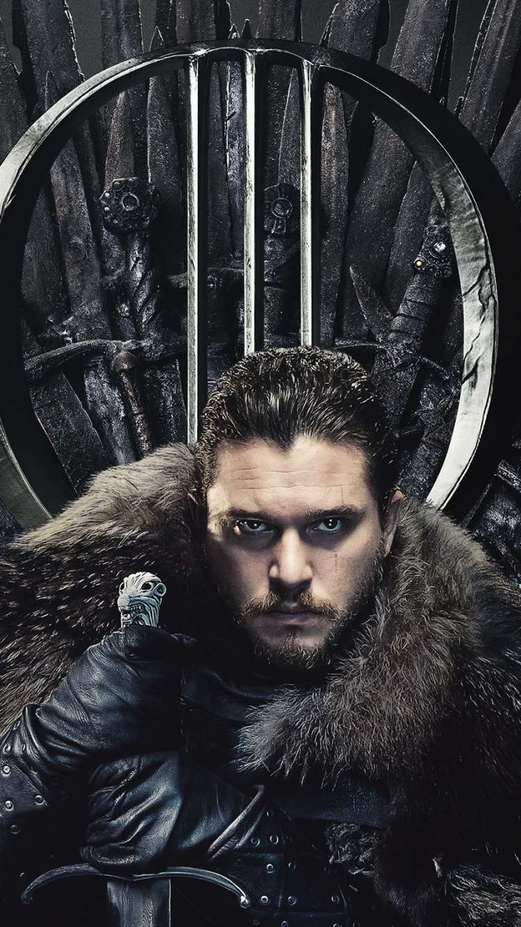 Man in Black Leather Jacket Sitting on Black Wooden Chair. Wallpaper in 750x1334 Resolution