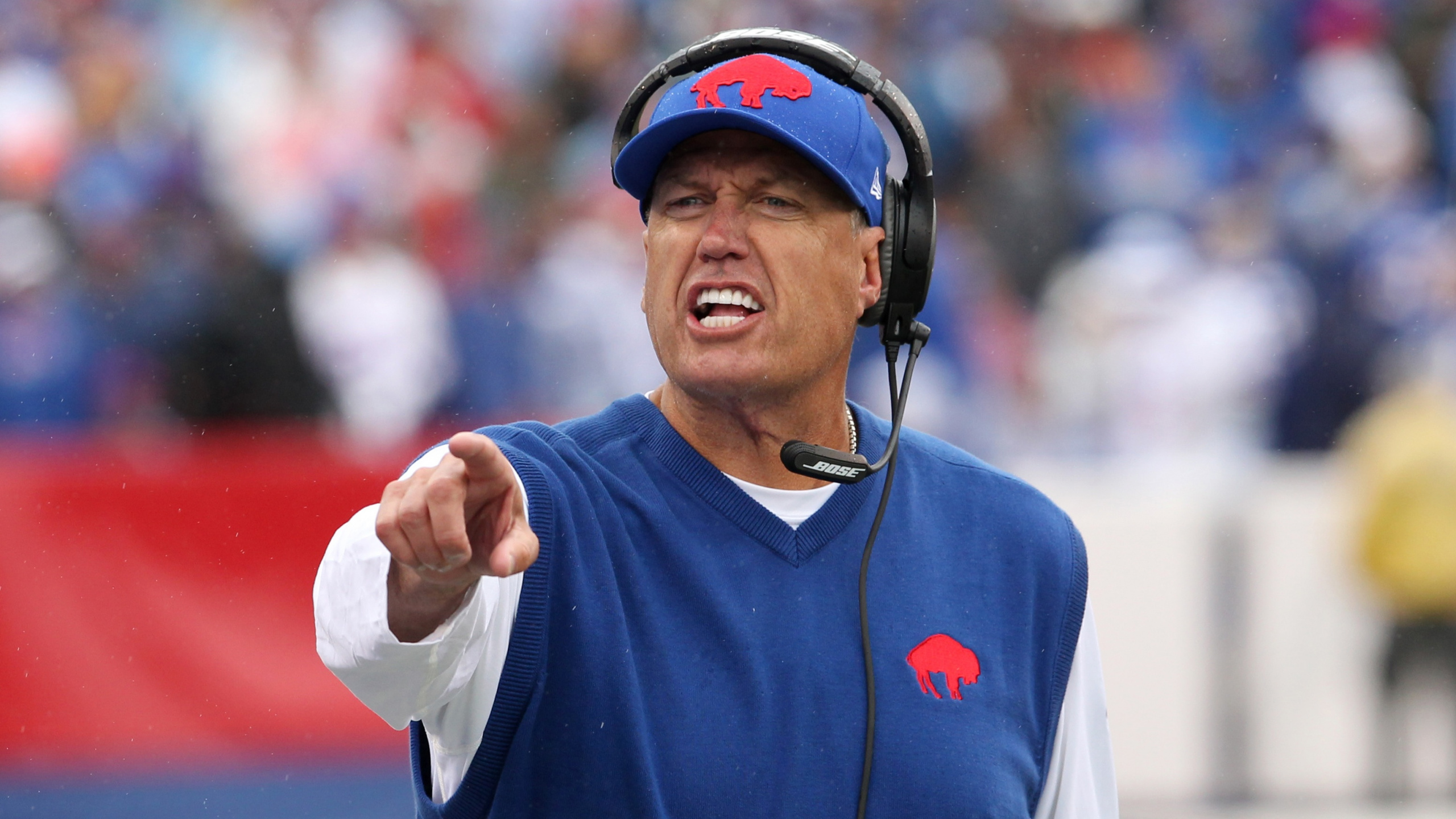 Man in Blue Nike Crew Neck Long Sleeve Shirt Wearing Black Headphones. Wallpaper in 2560x1440 Resolution