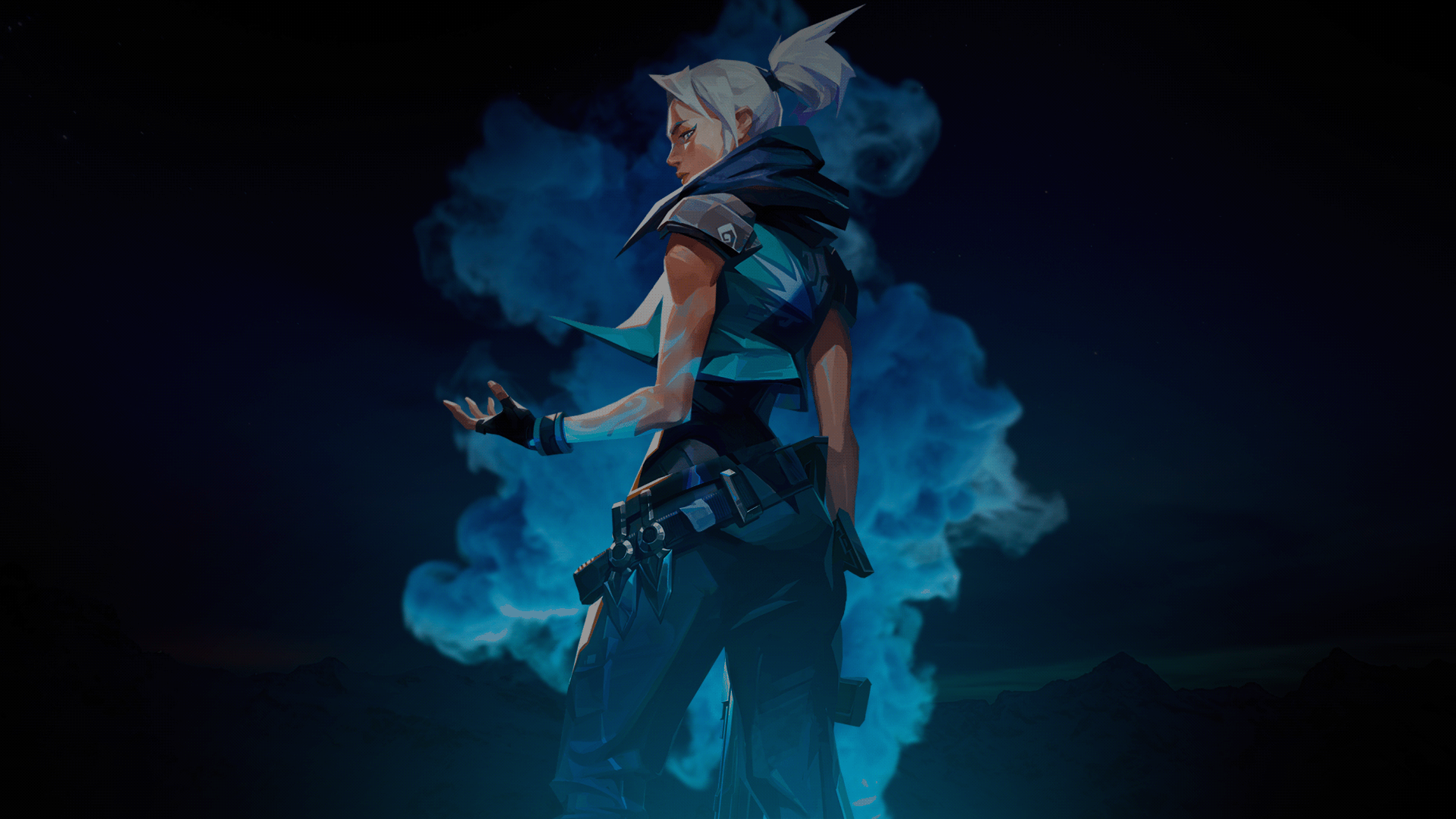 VALORANT, Riot Games, Esports, Shooter Táctico, Azure. Wallpaper in 1920x1080 Resolution