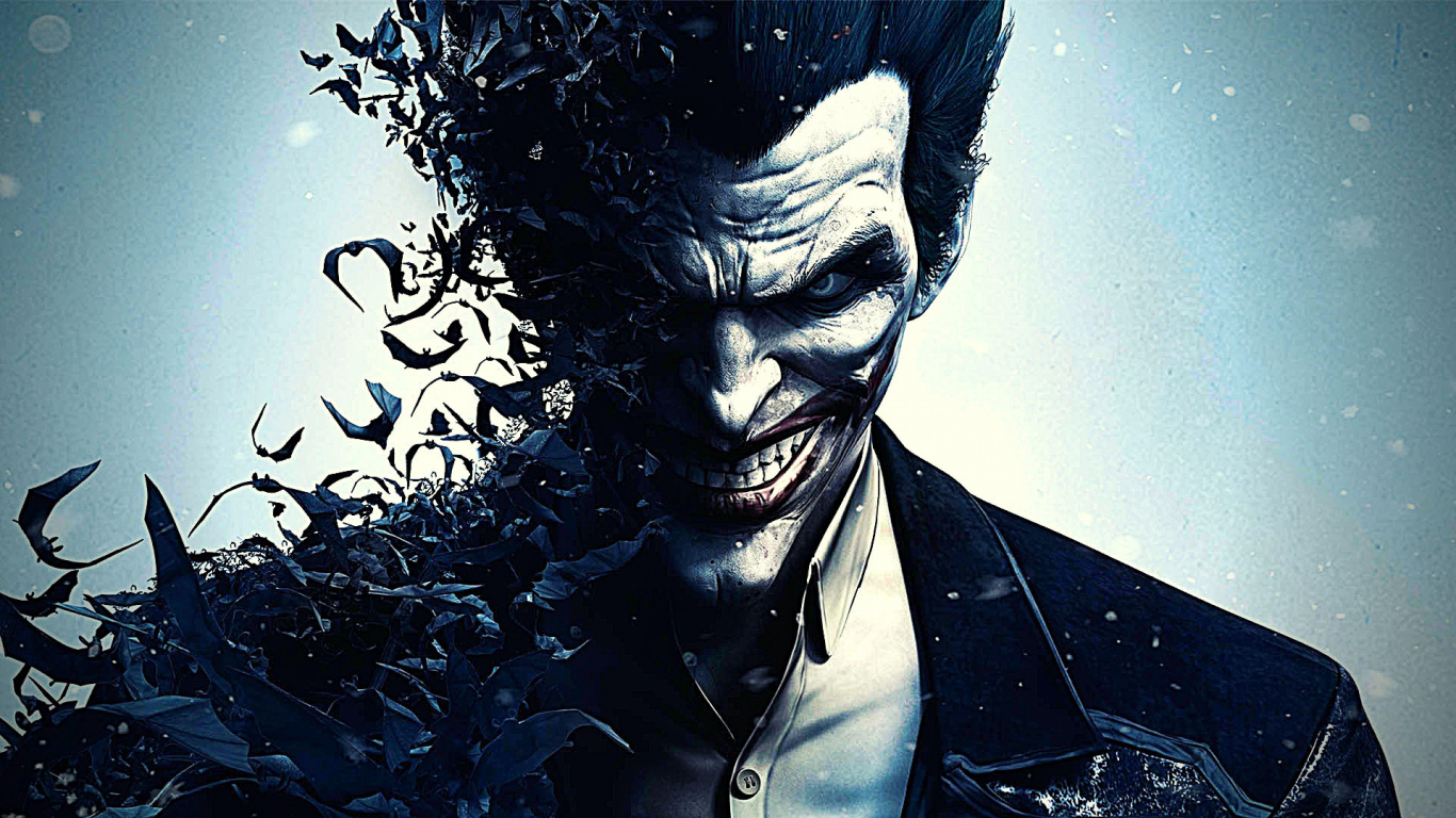 Joker, Harley Quinn, Batman, dc Comics, Kunst. Wallpaper in 1366x768 Resolution